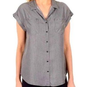 Jach's Girlfriend Quinn Grey Tencel Cap Sleeve - M